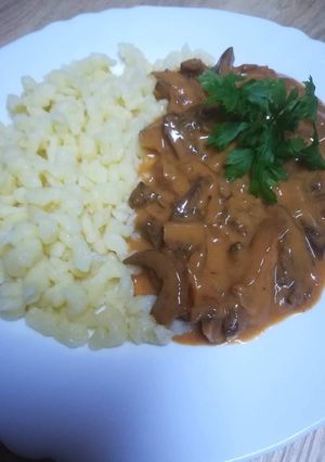 Rizike paprikás, bakonyi módra recept fotója