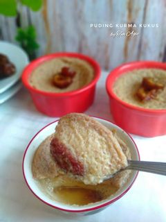 Foto resep Puding kurma kukus