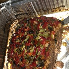 A picture of P-lo's Meatloaf.
