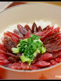 Lc鍋料理 - 港式臘味煲仔飯 的食譜成品照片