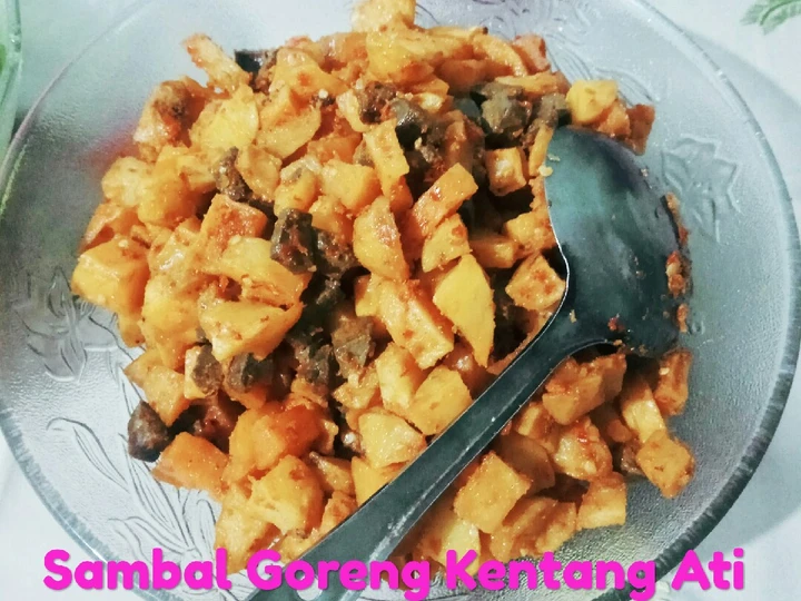 Cara Gampang Menyiapkan Resep Sambal Goreng Kentang Ati yang  Bikin Ketagihan Anti Ribet, Bisa Manjain Lidah