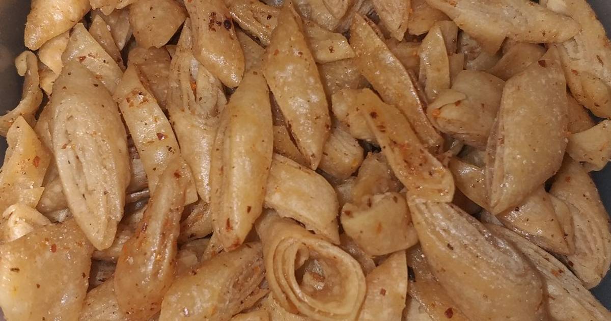 Resep Keripik Kulit Lumpia oleh Anggilia Wari Sati - Cookpad