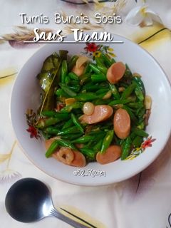 Foto resep #268 Tumis Buncis Sosis Saus Tiram (Menu Anak)