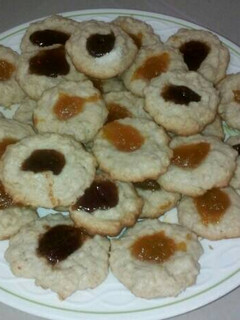Una foto de Galletas de Avena y Mermelada