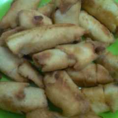A picture of Pisang molen.
