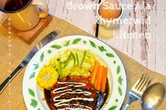 Bagaimana Membuat Steak Tempe Brown Sauce Ala Rhymerwid Kitchen Anti Gagal