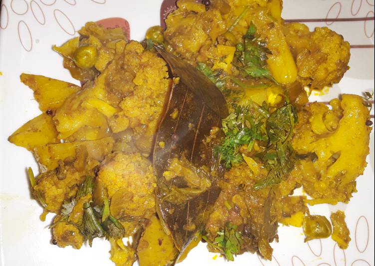 Steps to Prepare Super Quick Homemade Cauliflower bhaji