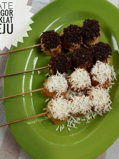 Foto resep Sate Pisang Goreng Coklat Keju