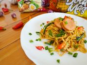 Gambar bakmie kering