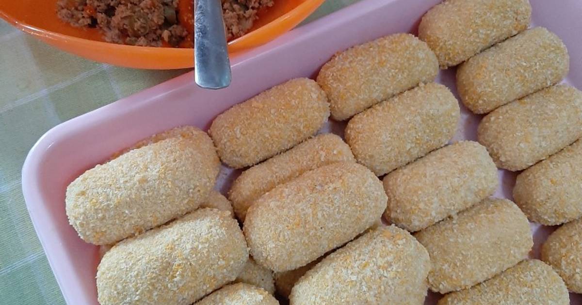 Resep Kroket Kentang Isi Ayam Oleh Inara Alesha Cookpad