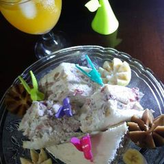 A picture of 🍎🍀🍌🍓FRUIT SANDWICHES🍓☘🍌🍎 #ramadankitiyari.