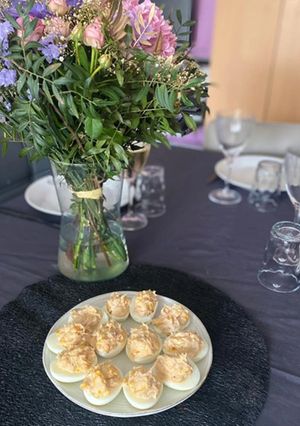 Une photo de Les œufs mimosa