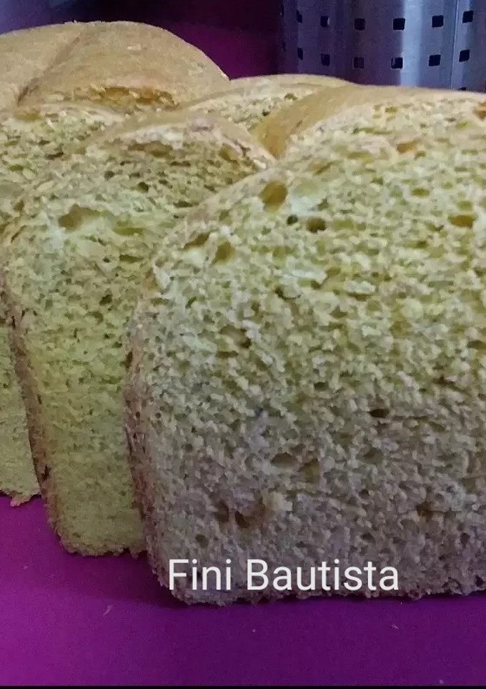 Una foto de Pan de calabaza en panificadora