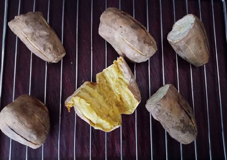 Resep: Ubi Cilembu Panggang Oven🍠🍠 yang Gurih
