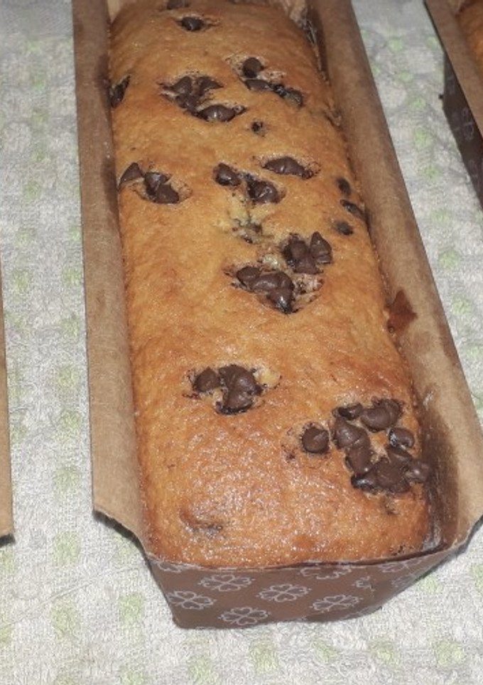 Una foto de Budines de choco banana