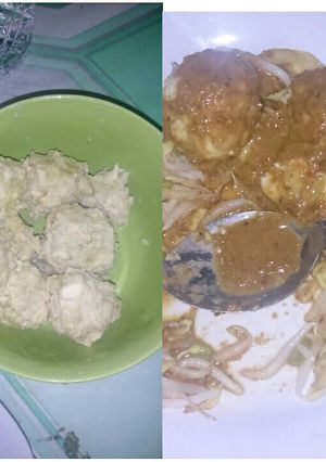 Foto resep Bakso Tempe Bumbu Pecel