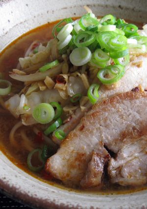 A picture of Miso Ramen Soup.