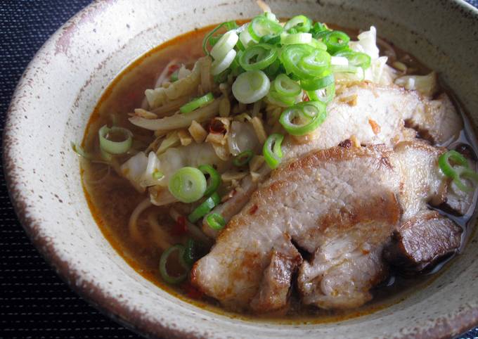 Recipe of Award-winning Miso Ramen Soup