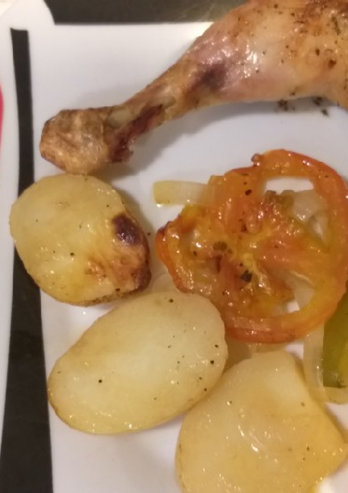 Una foto de Pollo tomatero al horno