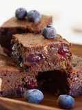 Brownies mit Walnuss & Heidelbeere