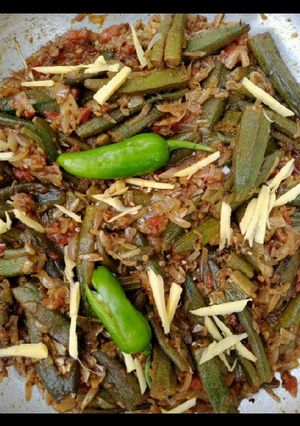 A picture of اچاری بھنڈی.