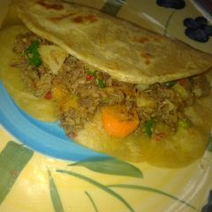 A picture of Roti/chapatti.