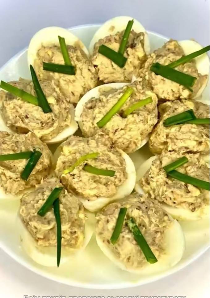 Фаршировані яйця