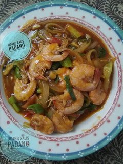 Foto resep Udang Saus Padang