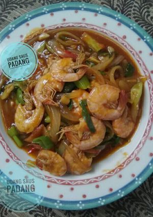 Foto resep Udang Saus Padang