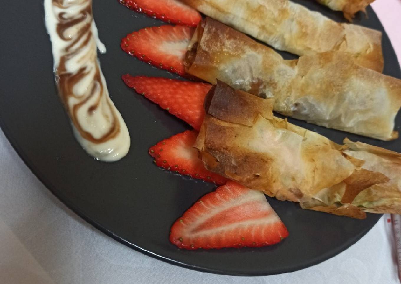 Menú San Valentín Rollitos ligeros variados