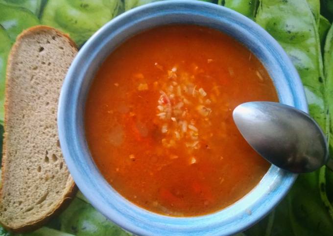 Суп харчо на курином бульоне