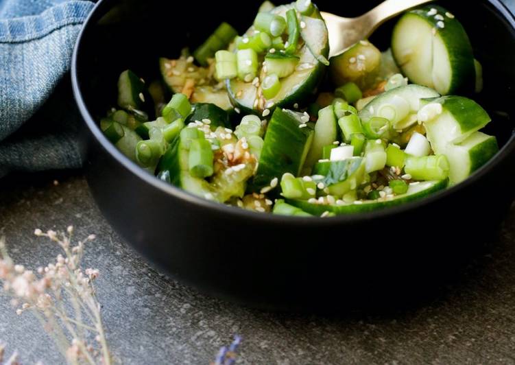 Les Meilleures Recettes de Salade de concombre asiatique