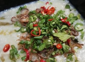 Gambar Bubur ayam ala mcd