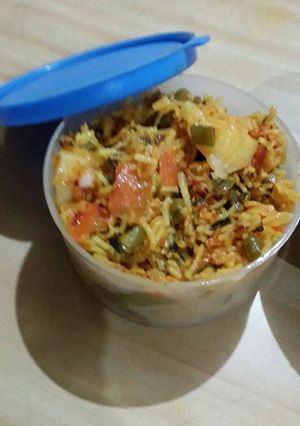 A picture of Veg Pulav.