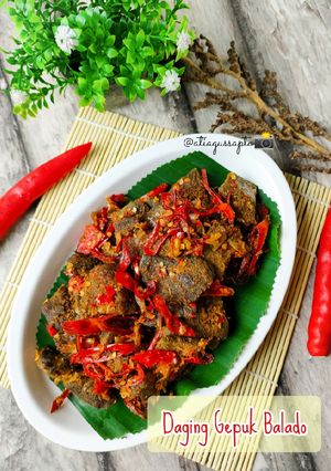 Foto resep Daging Gepuk Balado (393)