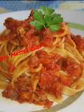 Fettuccine Integrale con Tritato di Capriolo