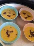 Cupcakes de banano con harina de almendras