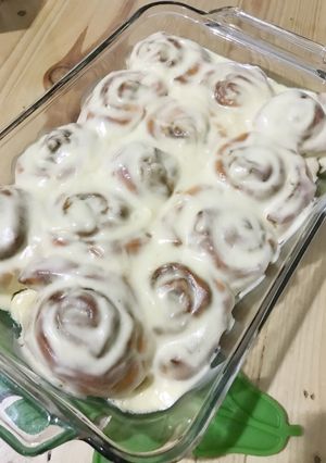 Foto resep Cinnamon Roll Cream Cheese