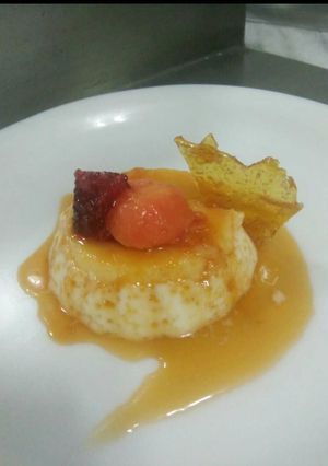 A picture of Caramel custard.