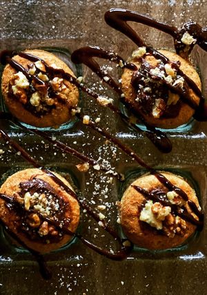 Teljes kiőrlésű fánkocskák recept fotója