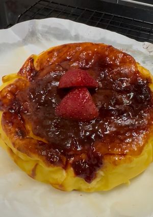 Foto resep Burn Cheesecake versi Simple & Ekonomis