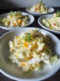 Chinakohlsalat mit Äpfeln und Mandarinen