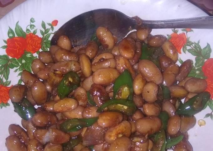 Bagaimana Membuat 47. Kacang buncis cabe ijo Anti Gagal