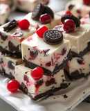 Cherry Oreo Fudge 🍫🍒