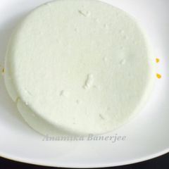 A picture of Peanut Milk and Paneer.