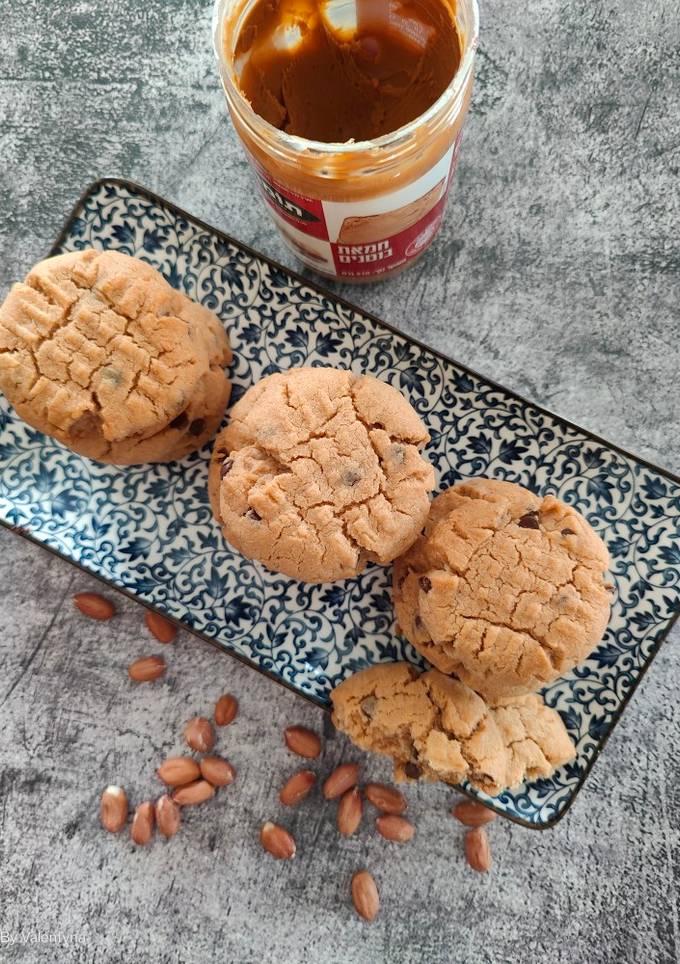 Арахісове печиво з шоколадом 🍪