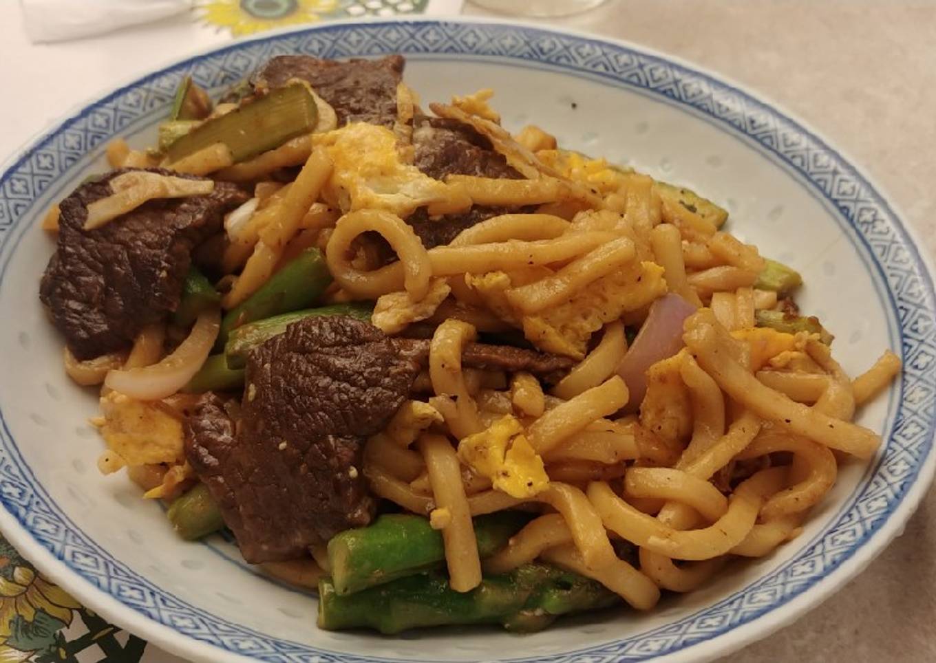 é»‘æ¤’ç‰›è‚‰ç‚’çƒå†¬ (Black Pepper Beef Udon)