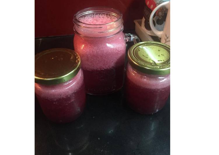 Resep Diet Juice Beetroot Pear Plum yang Menggugah Selera