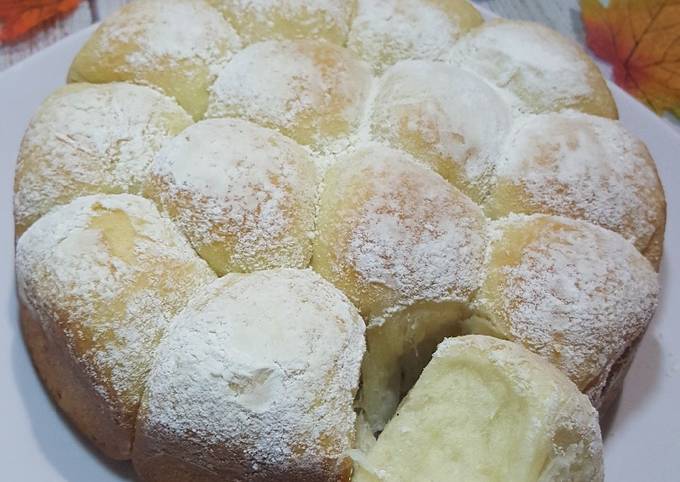 Soft and Fluffy Cream Cheese Bread