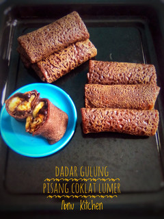 Foto resep Dadar Gulung Pisang Coklat Lumer